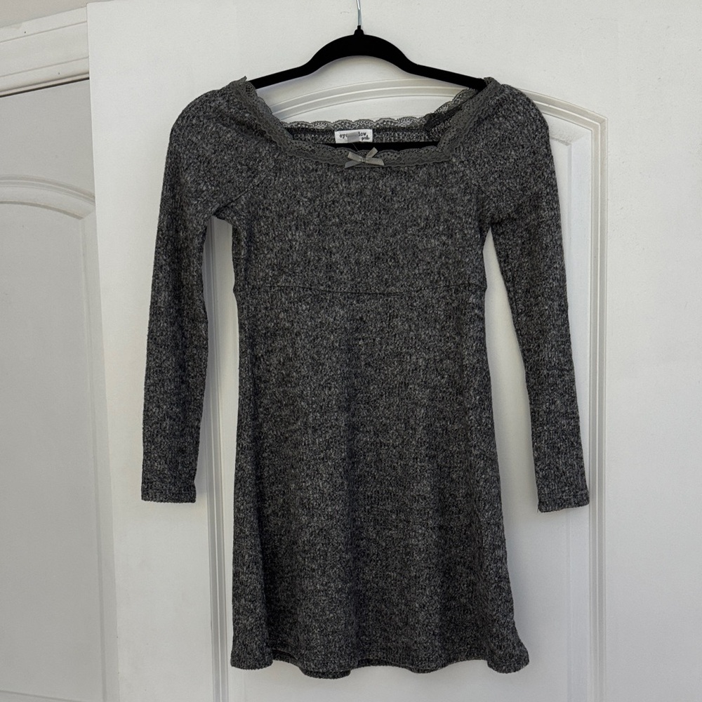 Nordstrom Gray Kids Dress